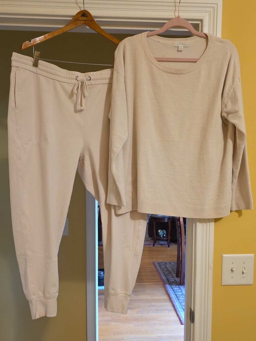 Barefoot Dreams CozyChic Ultra Lite Sweater & Drawstring Joggers Set